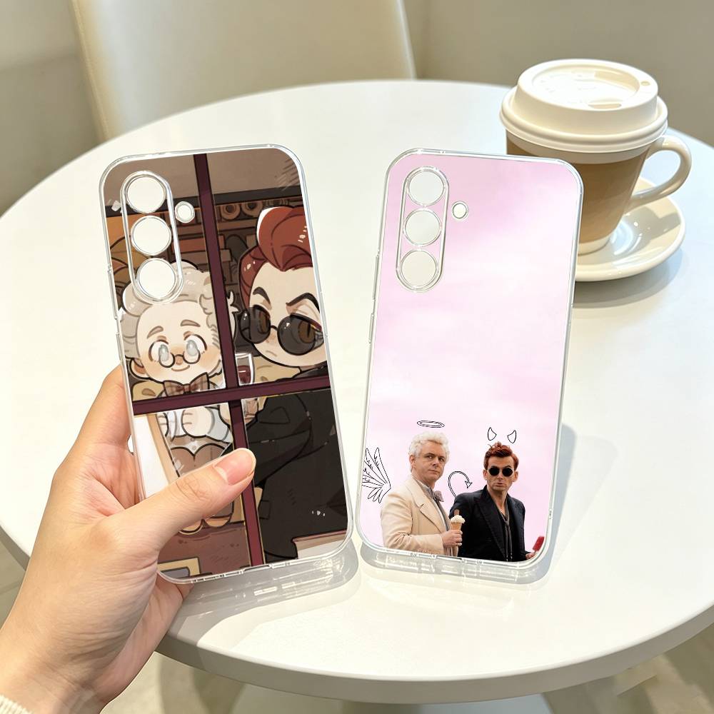 Good Floral & Wedding Decor Supply Photos - Good Omens Aziraphale Crowley Phone Case