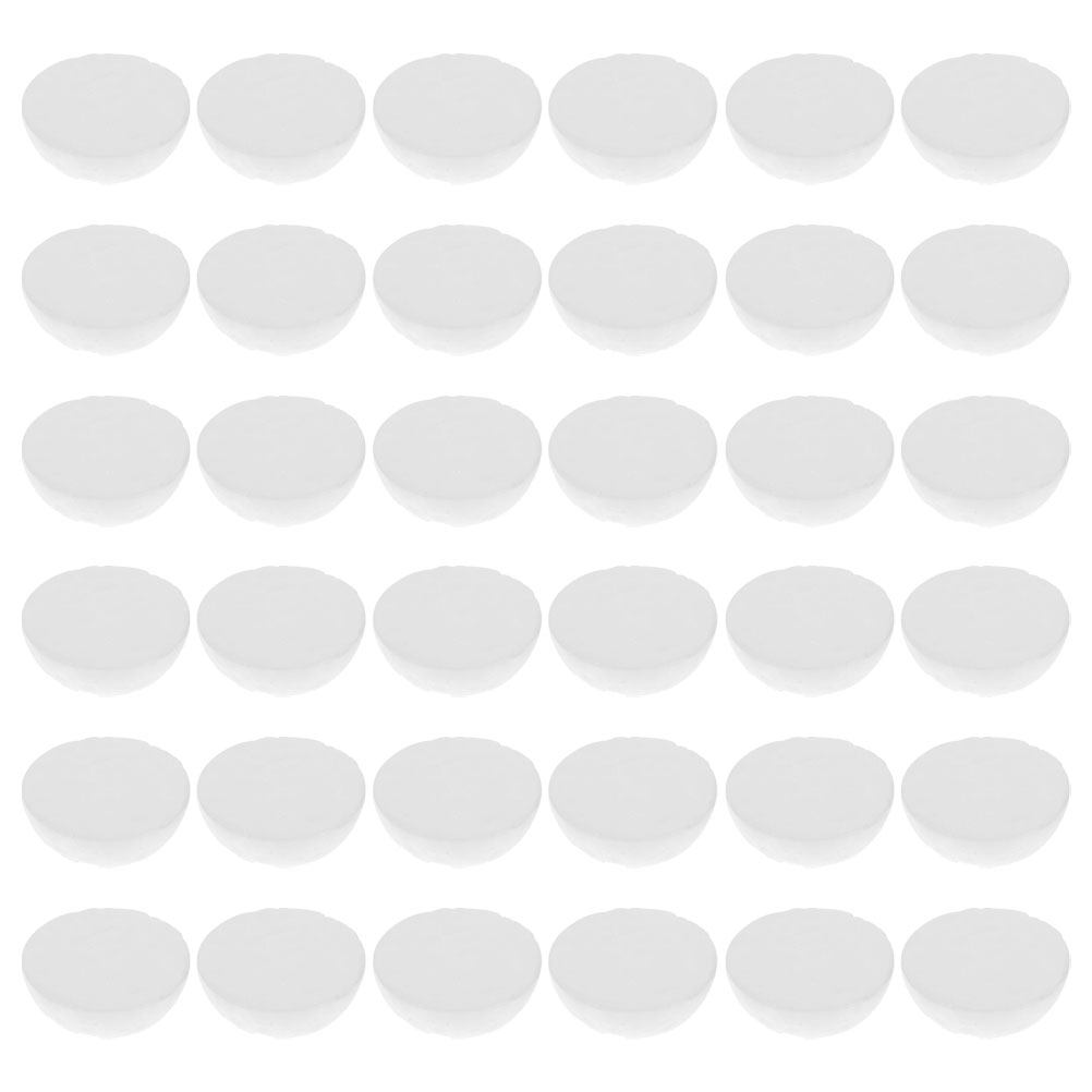 Wedding Decoration Supply - 100Pcs White Hemispherical Foam Balls Polystyrene