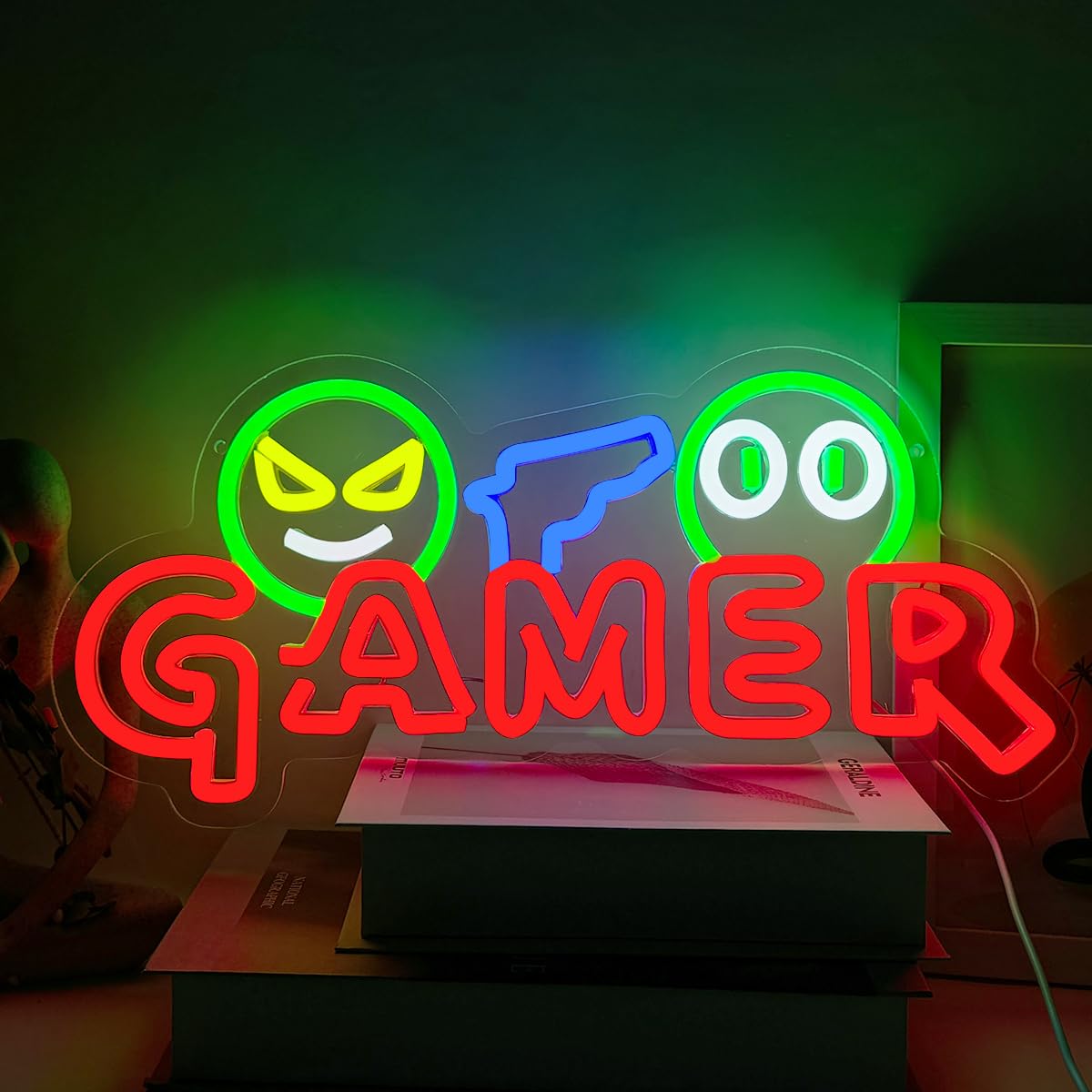 Gamer Neon Sign LED Wall Light - Wedding Zone 评论和价格
