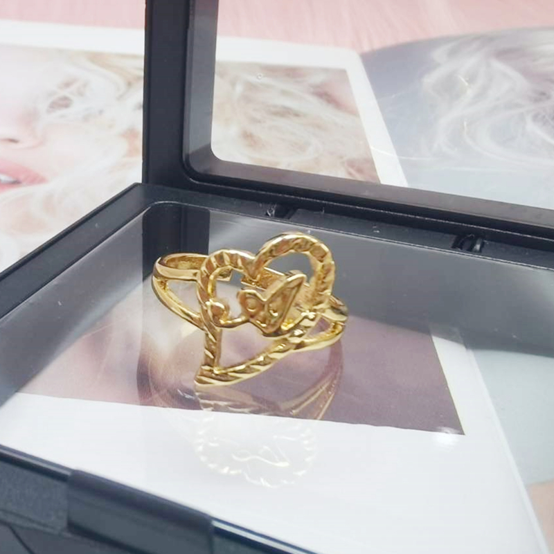 Duoying Custom Initial Rings P - Wedding Zone 评论和价格