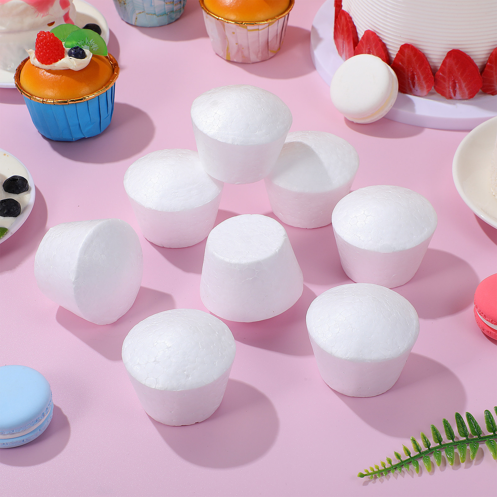 20Pcs Cake DIY Cupcake Foams S - Wedding Decoration Supply 评论和价格