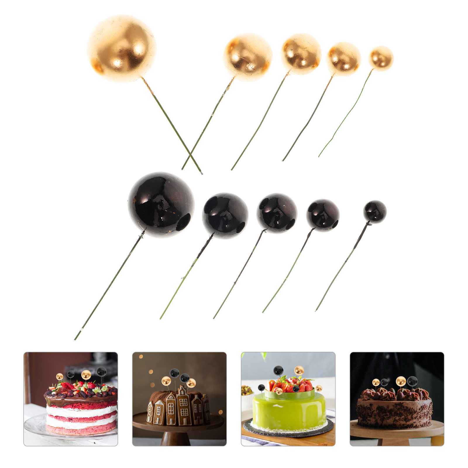 60Pcs Premium Cake Decorating  - Wedding Decoration Supply 评论和价格