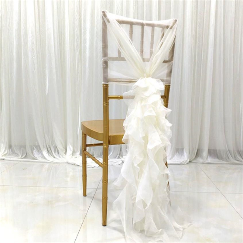 Bamboo Chair decorations Chiav - Chair Sash Organza 评论和价格