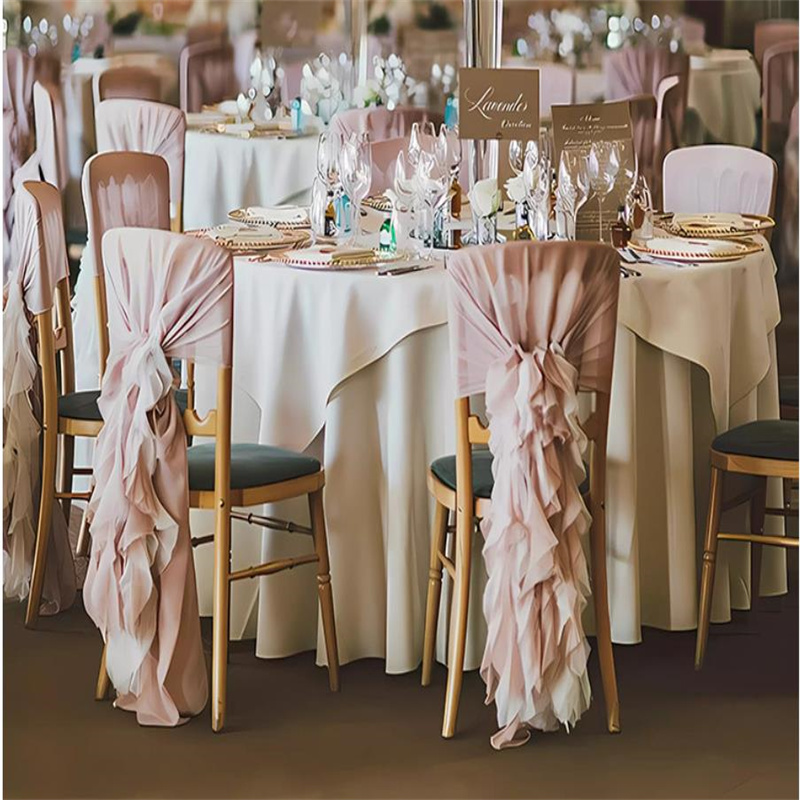 Bamboo Chair decorations Chiav - Chair Sash Organza 评论和价格