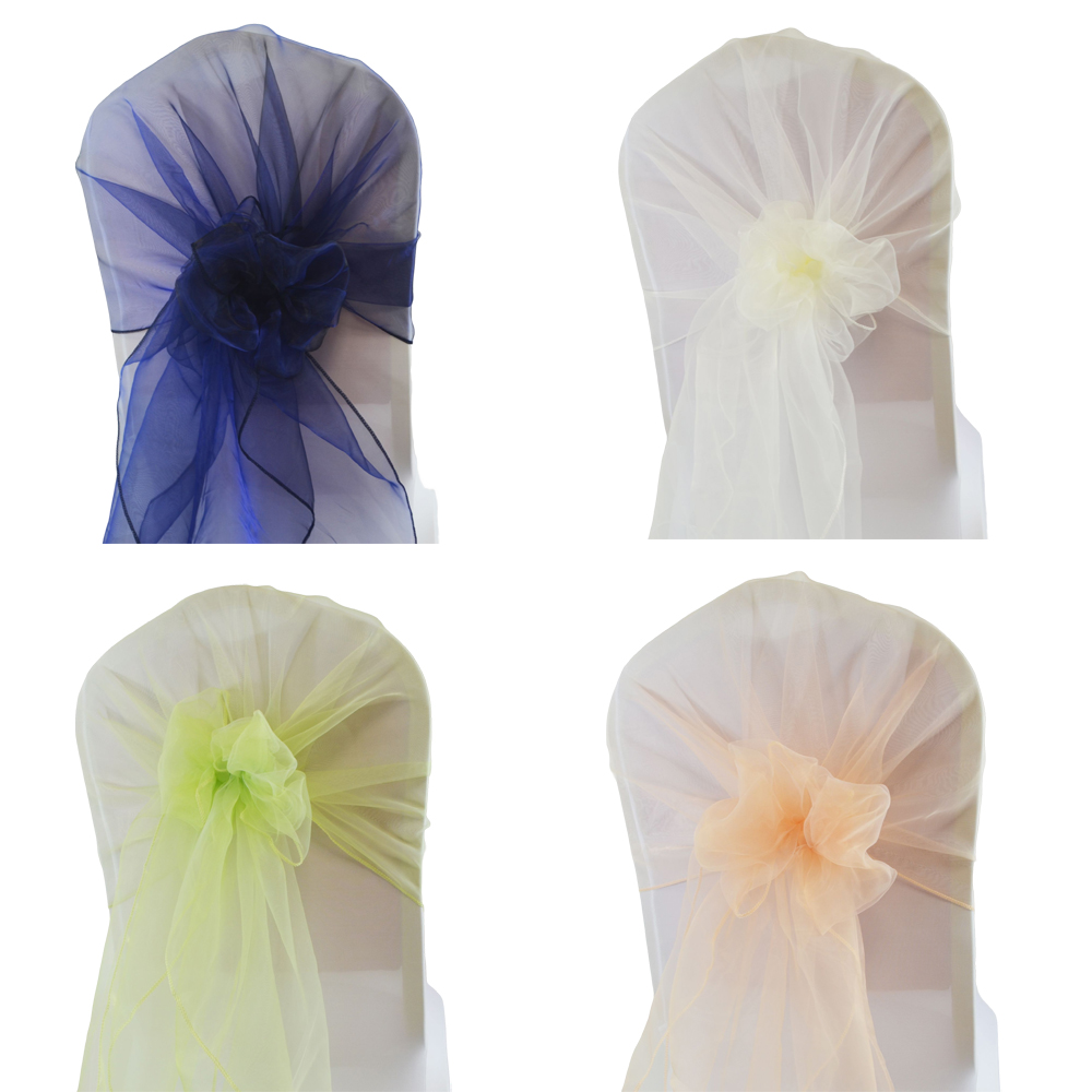 65x275cm Organza Chair Sash Fo - Chair Sash Organza 评论和价格