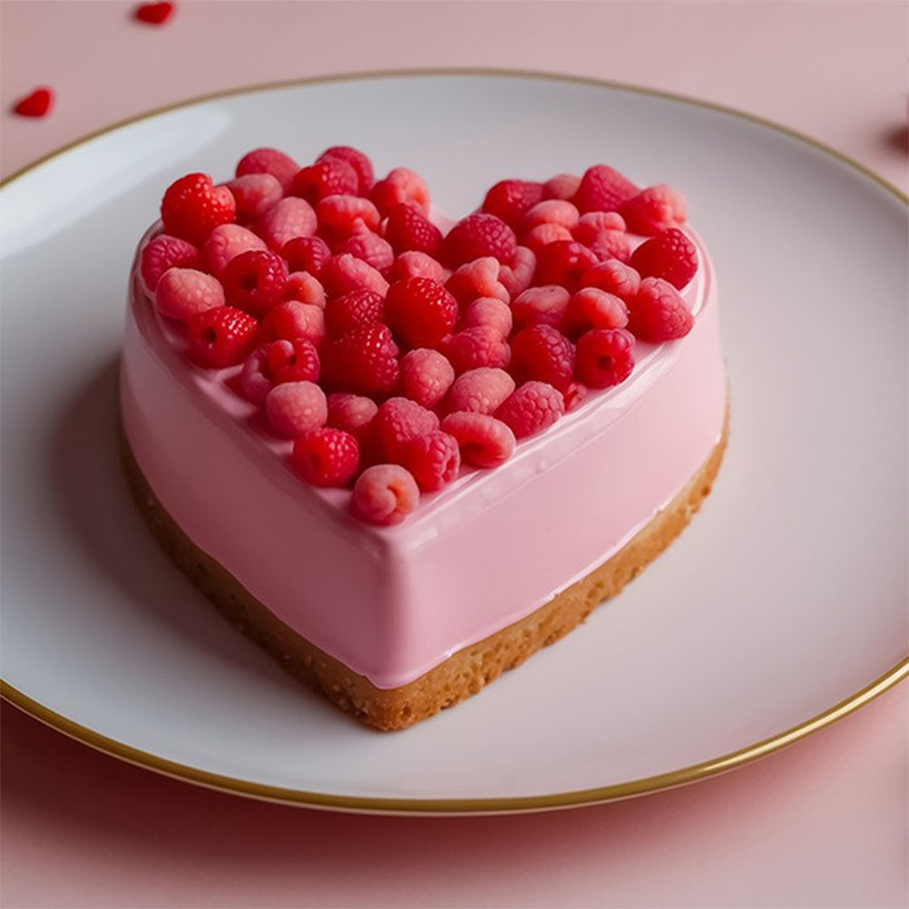 4Pcs Heart Foam Cake Dummy Cak - Wedding Decoration Supply 评论和价格