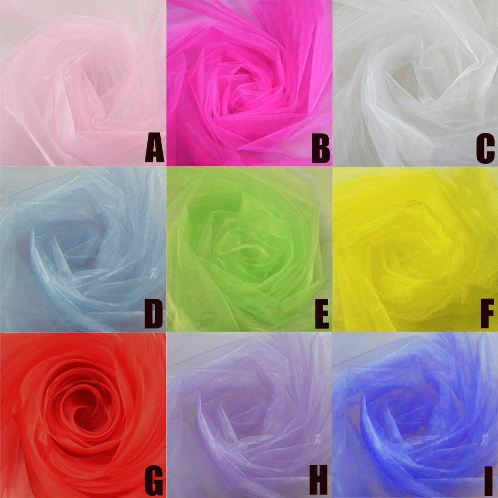 Wedding Decoration Tulle Roll  - Chair Sash Organza 评论和价格