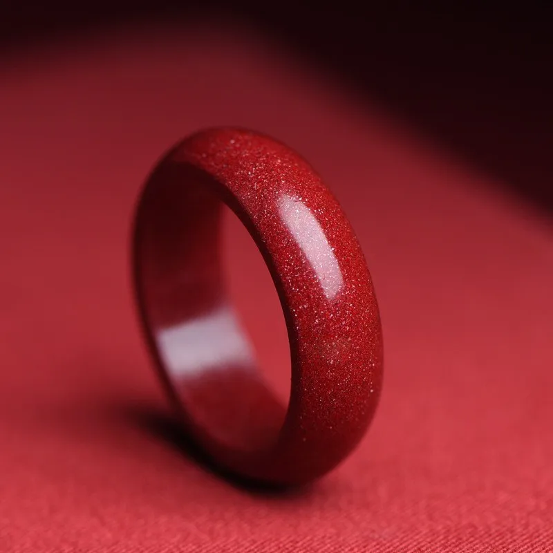 Natural Authentic Cinnabar Rin - Wedding Zone 评论和价格