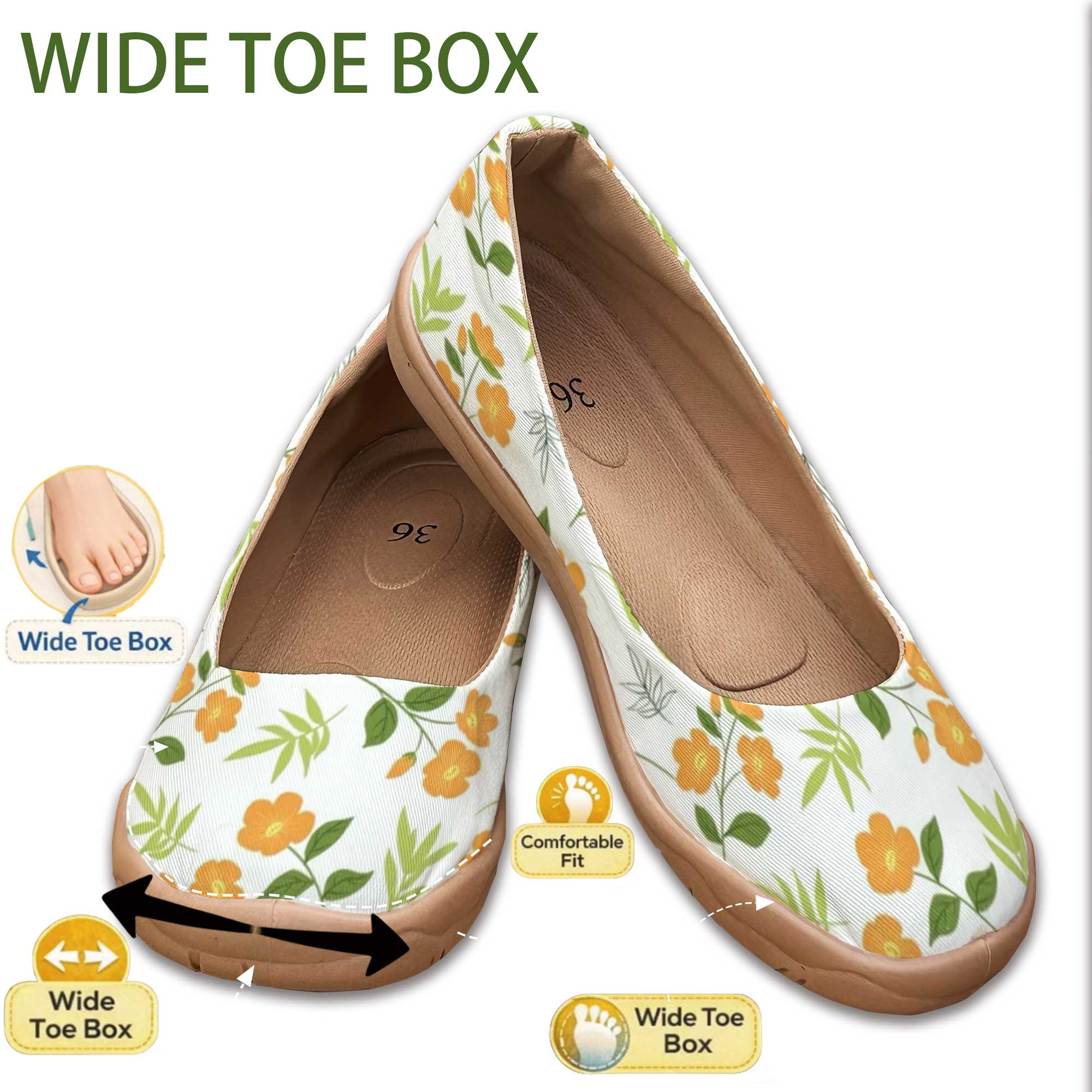 Good News for Wide Feet! Wide- - Good Floral & Wedding Decor Supply Photos 评论和价格