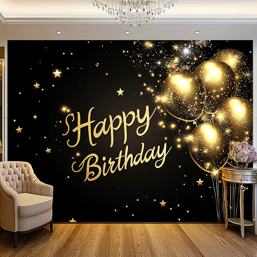 1pc super large black and gold - Wedding Superstar 评论和价格