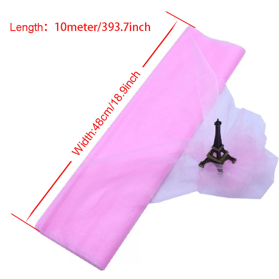 10m Wedding Decoration Tulle R - Chair Sash Organza 评论和价格