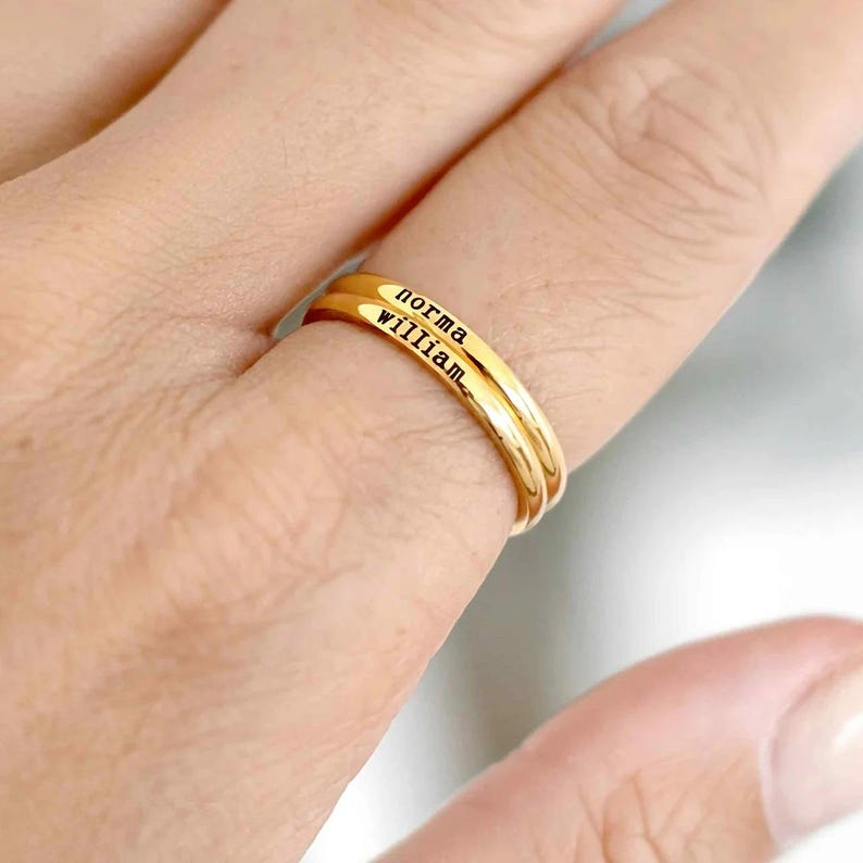 Personalized Engraved Name Rin - Wedding Zone 评论和价格