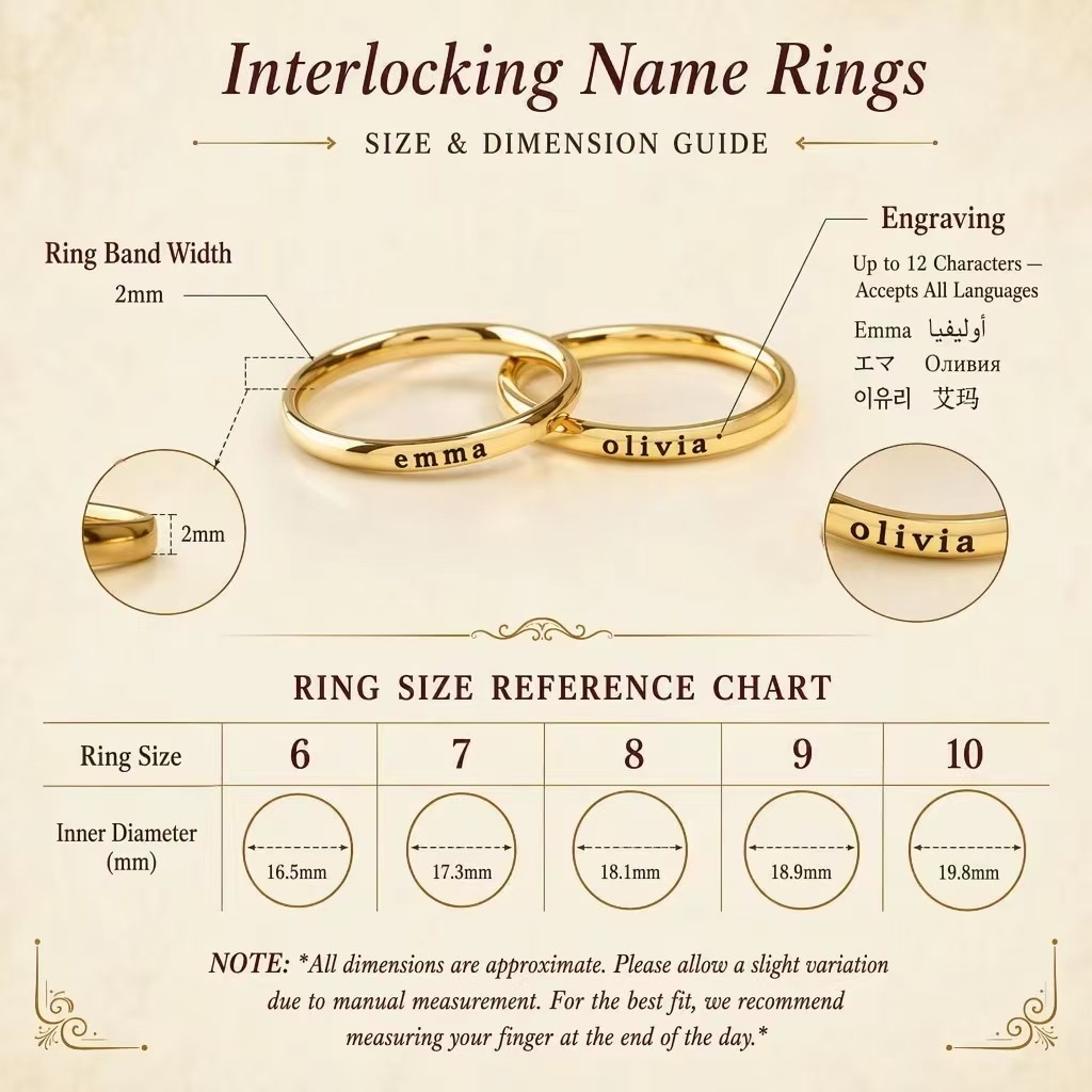 Personalized Engraved Name Rin - Wedding Zone 评论和价格