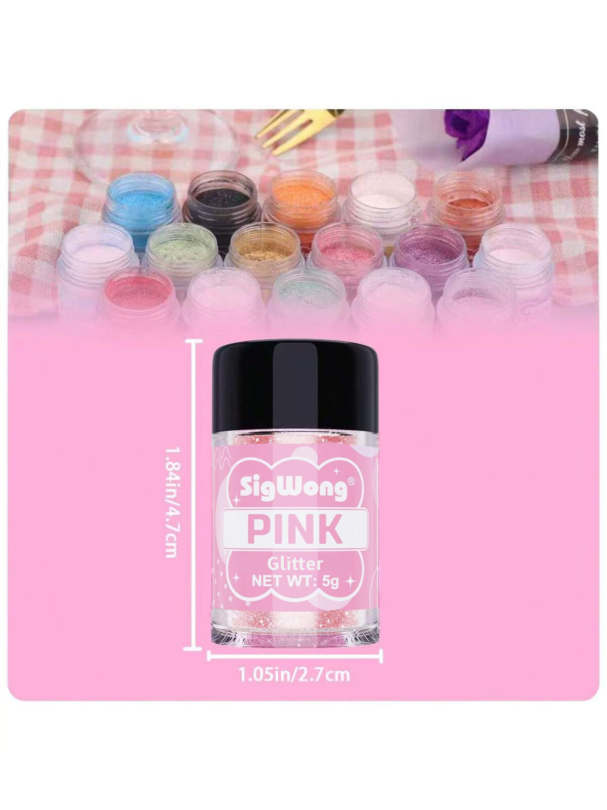 Glitter Powder,Glitter for Dri - Wedding Decoration Supply 评论和价格