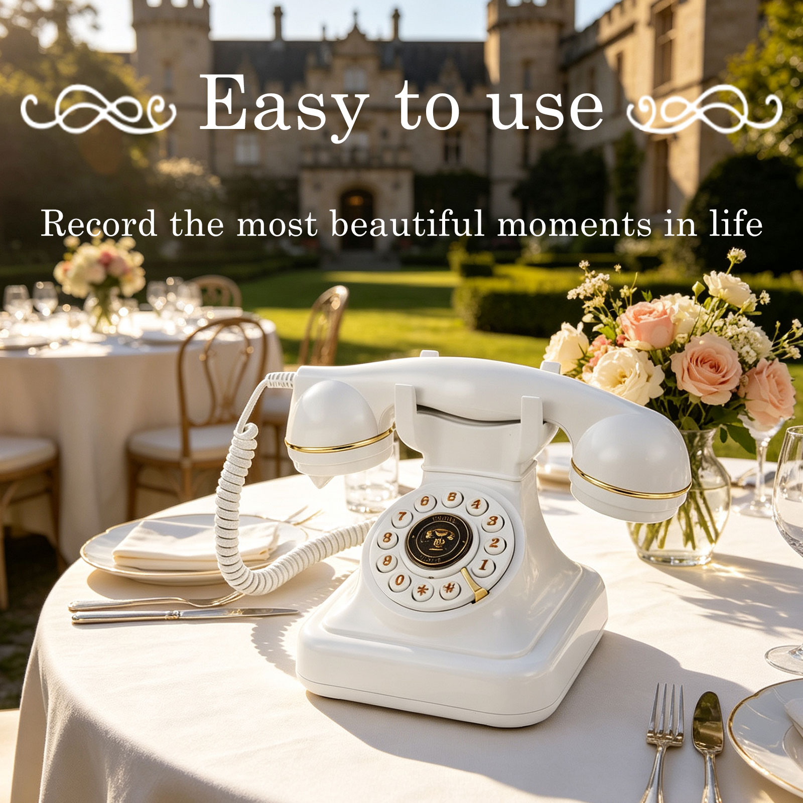 Wedding Audio Guest Book Phone - Personalized Guest Book 评论和价格
