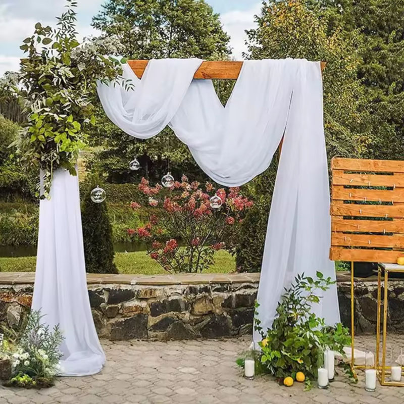 5/10M Sheer Crystal Wedding Tu - Chair Sash Organza 评论和价格