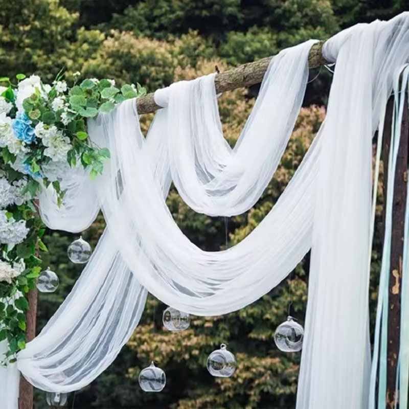 5/10M Sheer Crystal Wedding Tu - Chair Sash Organza 评论和价格