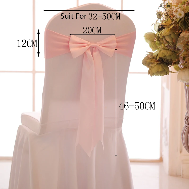 25pcs Satin Spandex Chair Cove - Chair Sash Organza 评论和价格