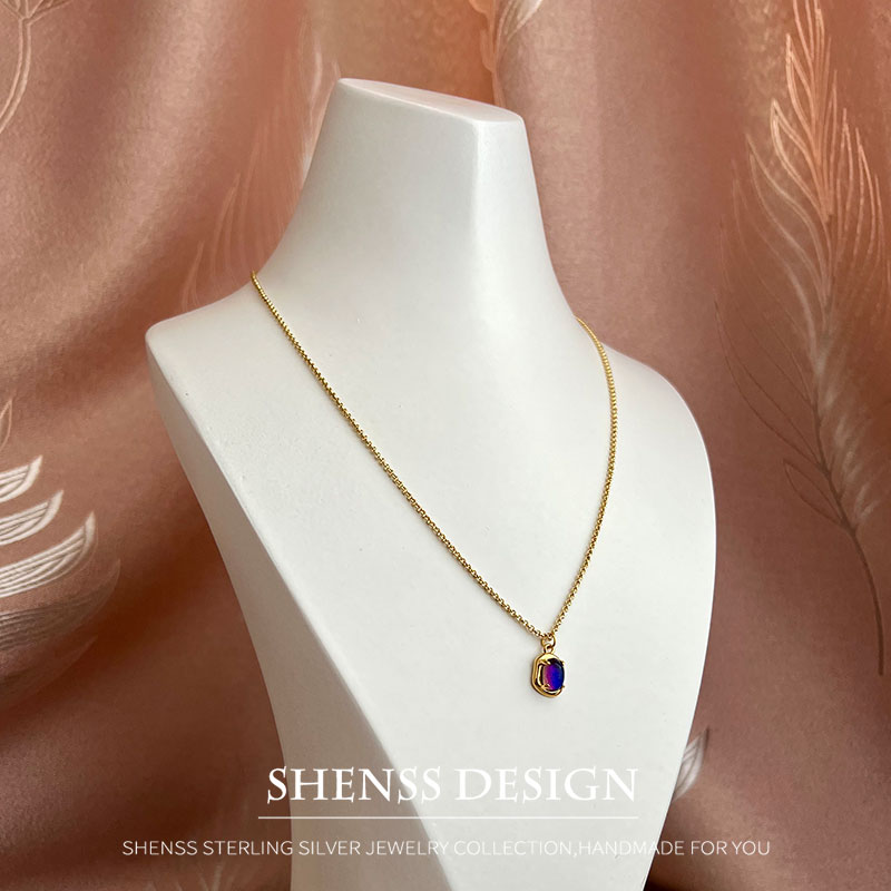Simple Temperament Pendant Nec - Wedding Package Gold 评论和价格
