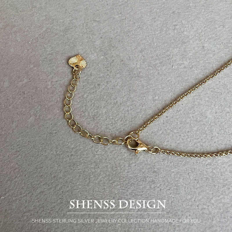 Simple Temperament Pendant Nec - Wedding Package Gold 评论和价格