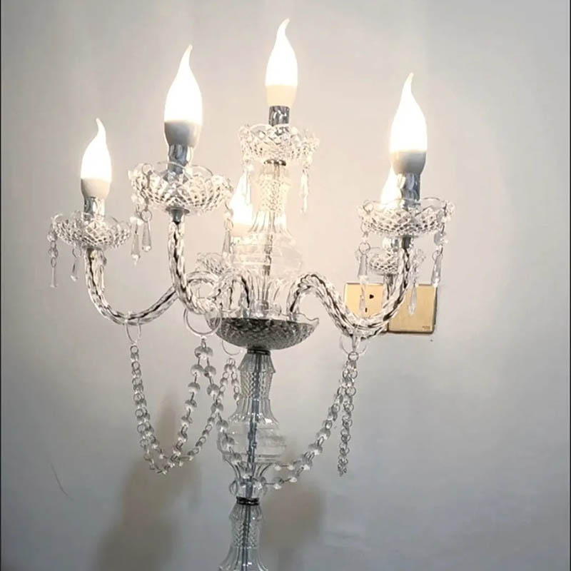 Modern Luxury Candle Lamps Wed - Wedding Decoration Supply 评论和价格